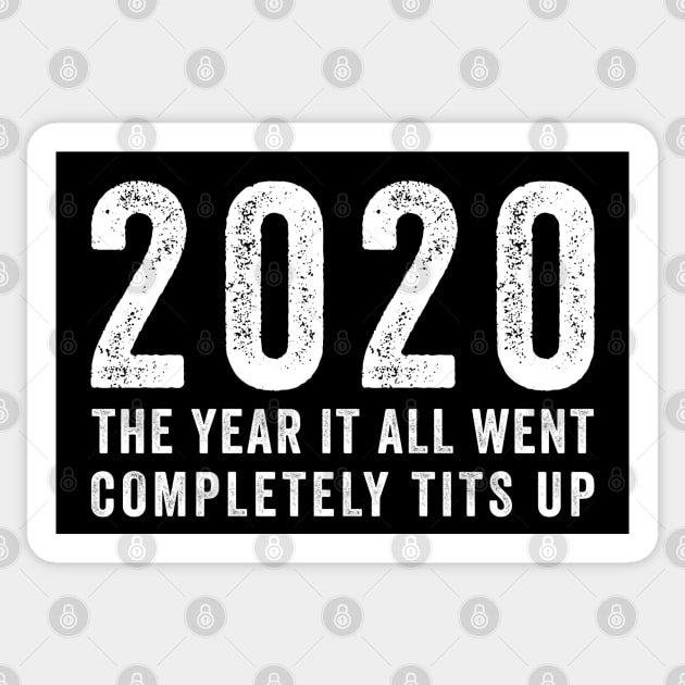 2020 The Year Sticker by teecloud